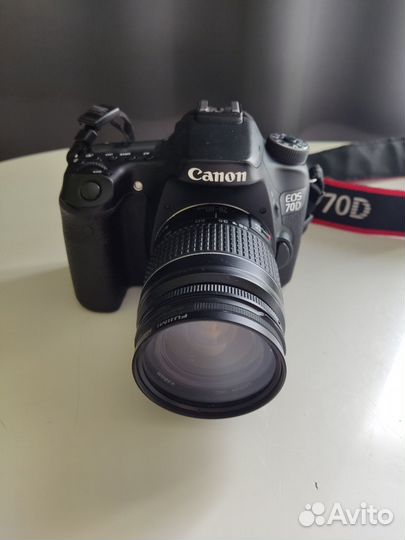 Фотоаппарат Canon EOS 70D С двумя объективами