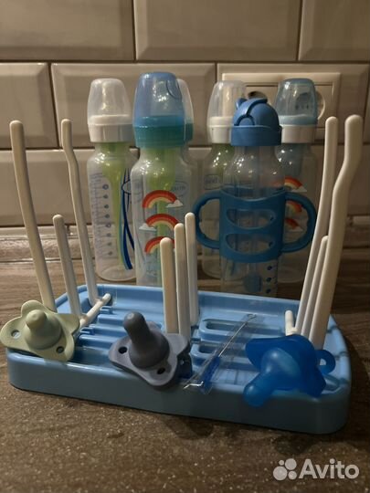 Антиколиковые бутылочки и соски Dr Brown's