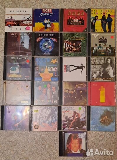 CD диски 21 шт 90 - е годы