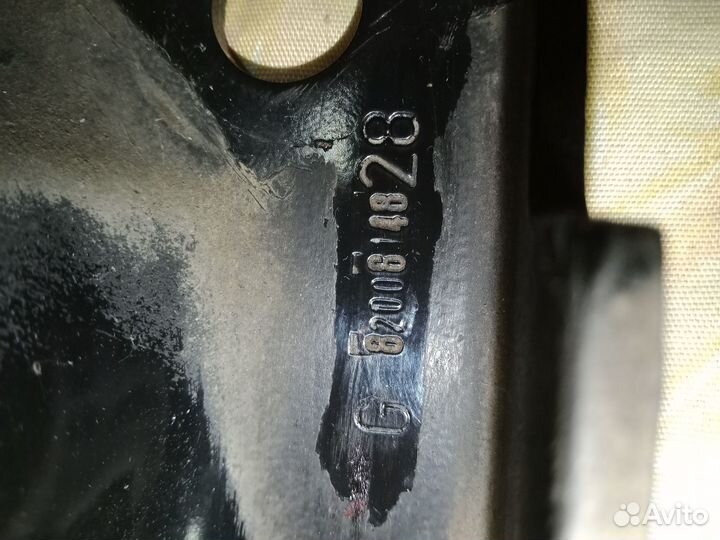 Кронштейн подвески задний левый Duster F4R 2020г