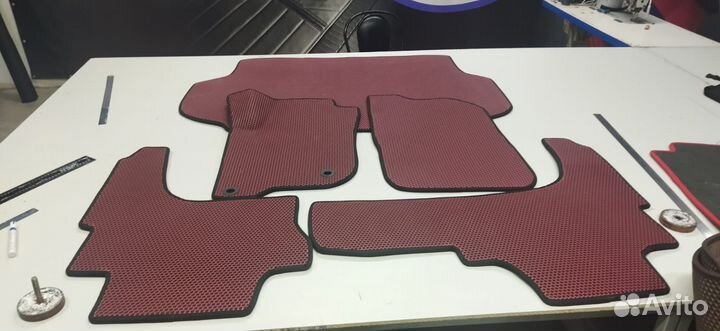 EVA (eва) ковры на Mitsubishi Pajero Sport 2021