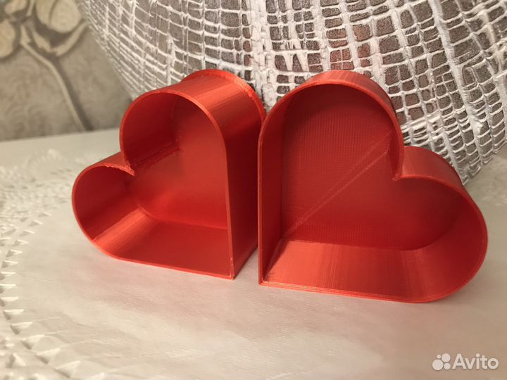 Коробка подарочная сердце