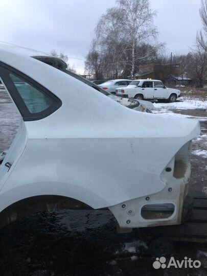 Крыло заднее четверть лев volkswagen polo 5 рест 1