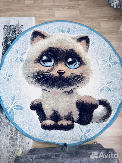 Ковер детский круглый