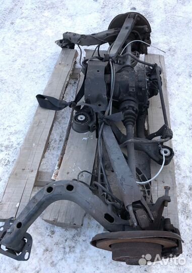 Мост задний BMW E46 320i без редуктора