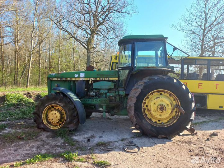 Трактор John Deere 4650 по частям