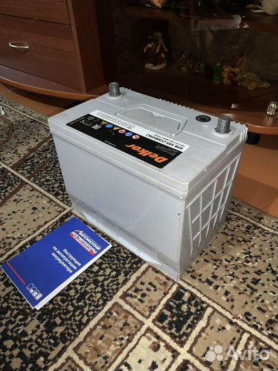 Аккумулятор автомобильный delkor EFB 130D26L