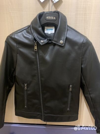 Кожаная куртка детская