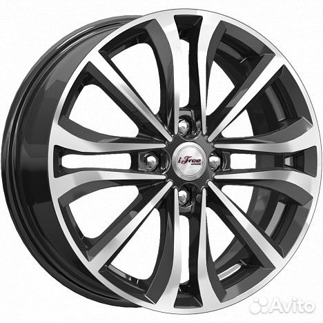 Диск I Free Панган Блэк Джек 6*16/4*100 d60,1 ет50