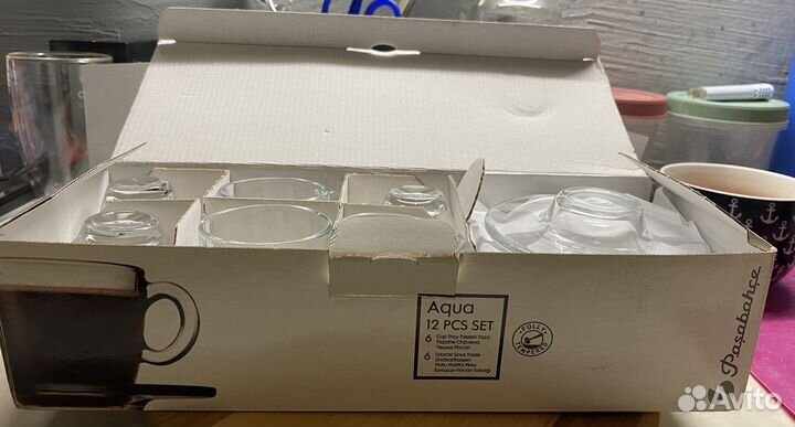 Набор кофейных чашек Pasabahce на 6 персон