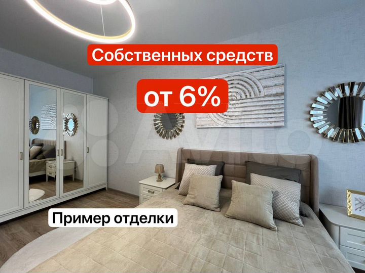2-к. квартира, 77,1 м², 9/21 эт.