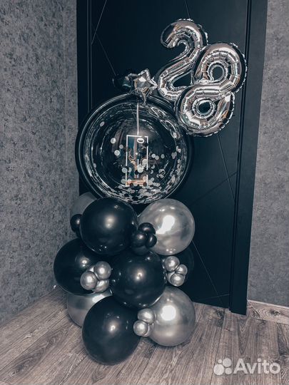 Букет из воздушных шаров