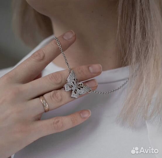 Колье Бабочка