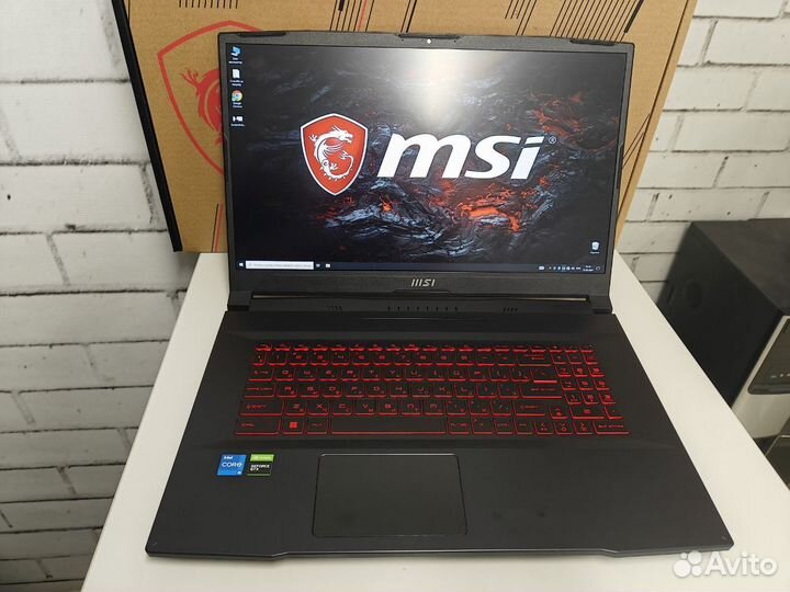 Свежий Игровой MSI 17.3