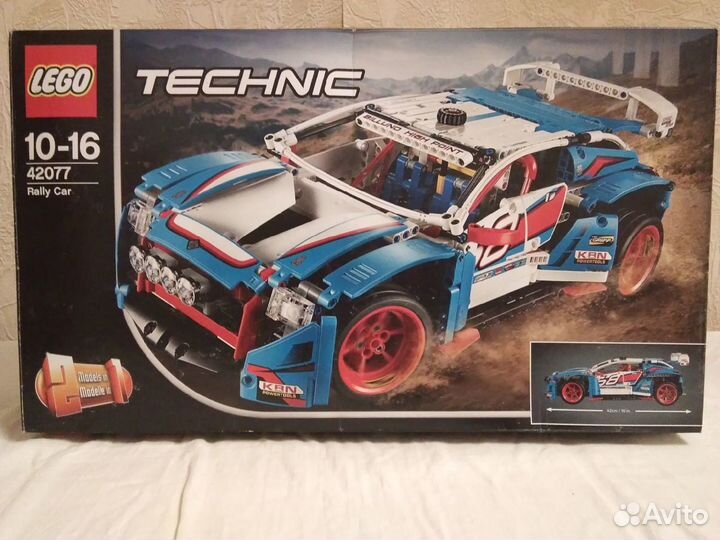 Lego Technic 42077 Rally Car