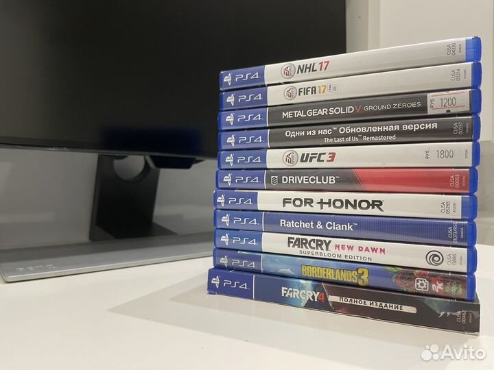 Диски на ps4