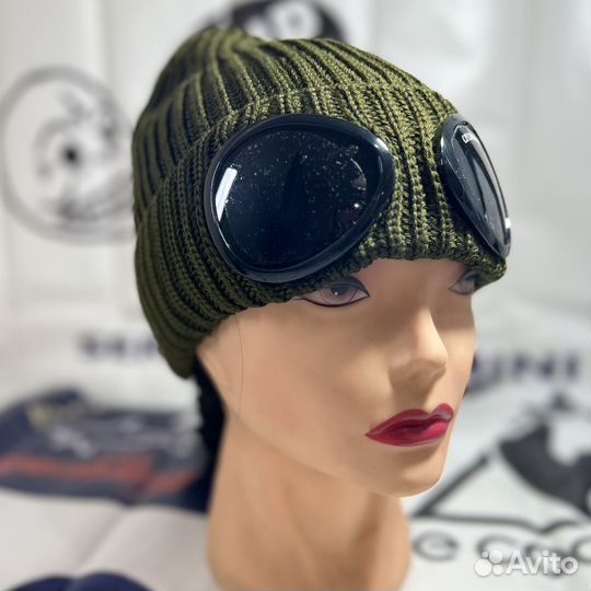 Шапка C. P. Company Merino Wool Knit Cap