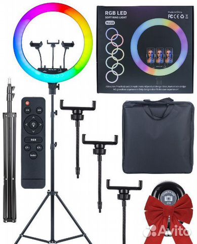 Селфи лампы RGB 45 см