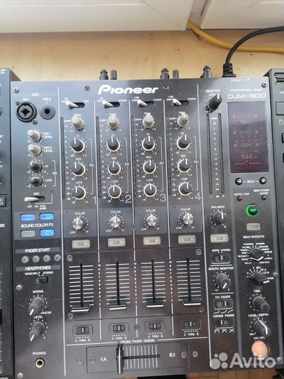Pioneer 2x cdj2000 + djm800