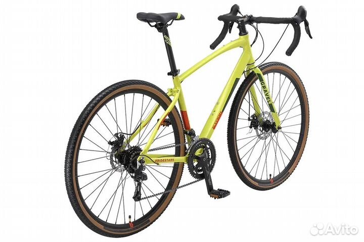 Stark Велосипед Gravel 700.3 D лимонный матовый 20