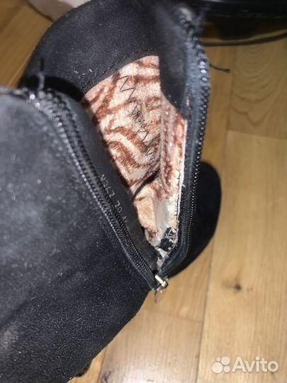 Ботильоны на высоком каблуке 38