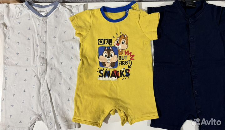 Одежда для новорожденных пакетом на мальчика