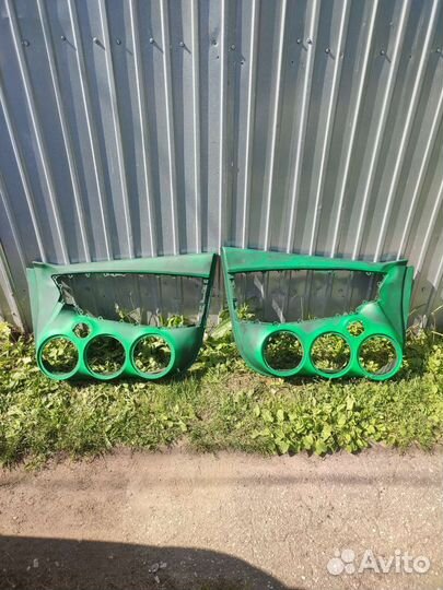 Дверные карты на киа рио 3 (3*20, 1 рупор)