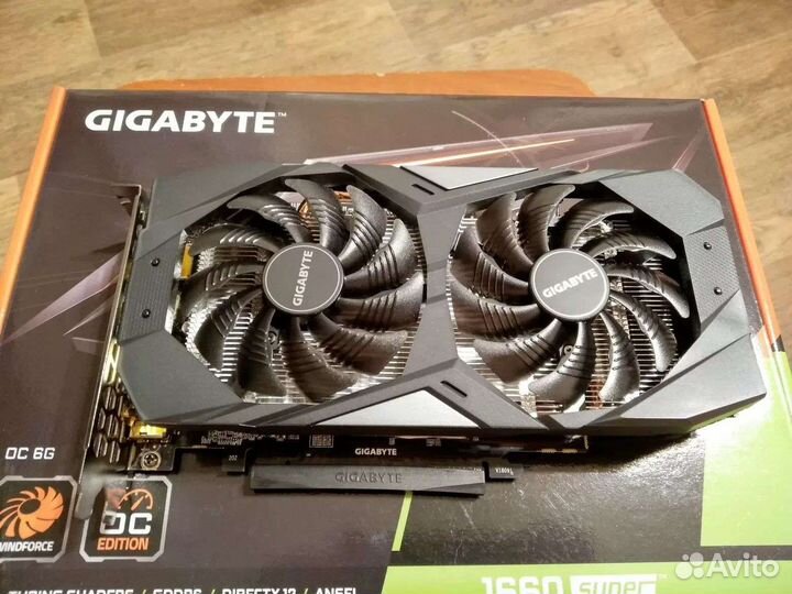 Видеокарта gtx 1660 ti 6gb Gigabyte