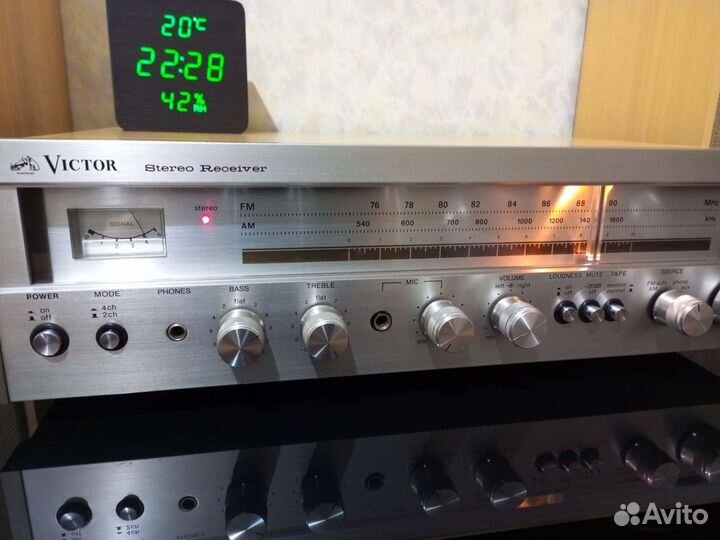 Ресивер, аккустика Victor коллекция