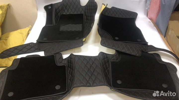 3D Коврики KIA из Экокожи