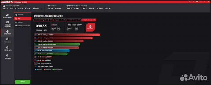 Intel core i5 12400f