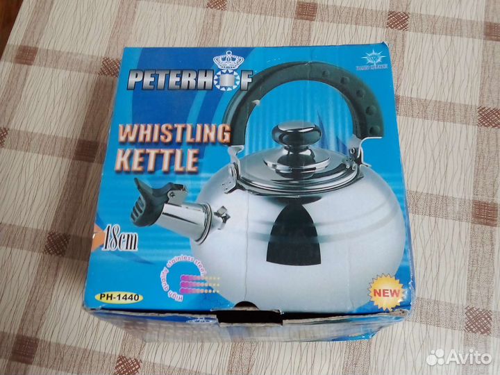 Чайник со свистком новый