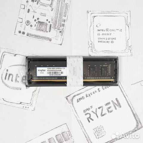 Оперативная память KingFast dimm DDR4 8GB