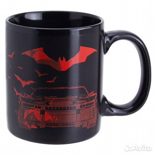 Кружка хамелеон Бэтмен (Batman) 300мл