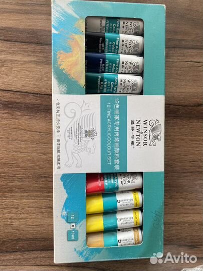 Набор акриловых красок Winsor&Newton