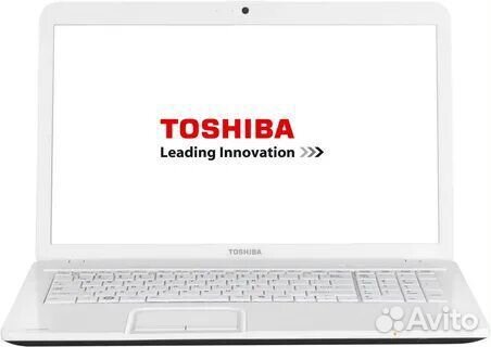 Белый мощный 17,3 дюймов игровой Toshiba