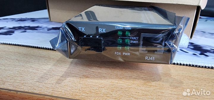 Медиаконвертер sfp