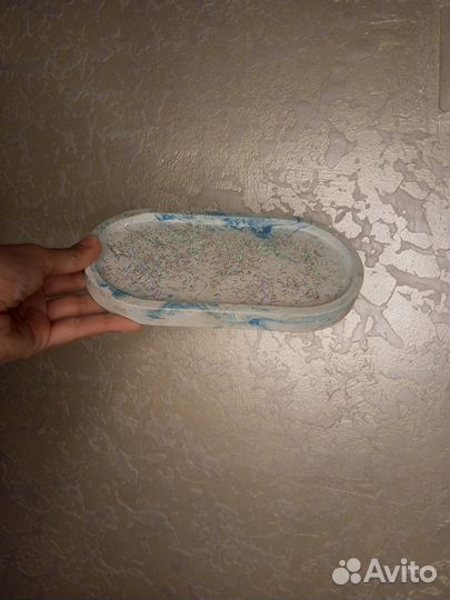 Поднос + 2 подсвечника