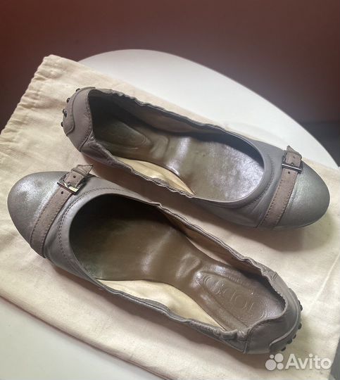 Оригинал Балетки tods 40 р-р (26см)