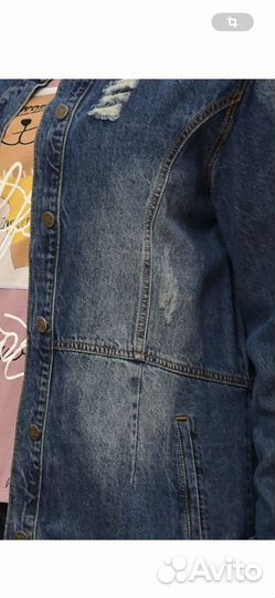 Джинсовая куртка женская 52 54