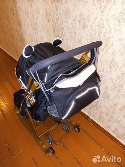 Санки коляска ника