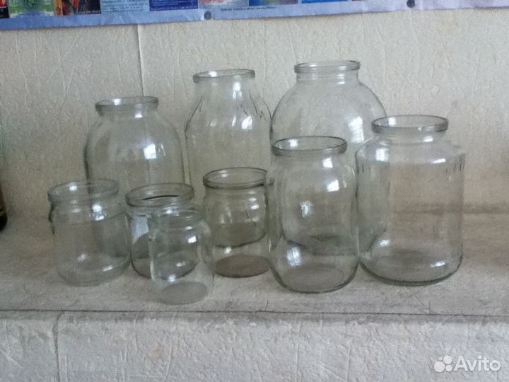 Банки стеклянные