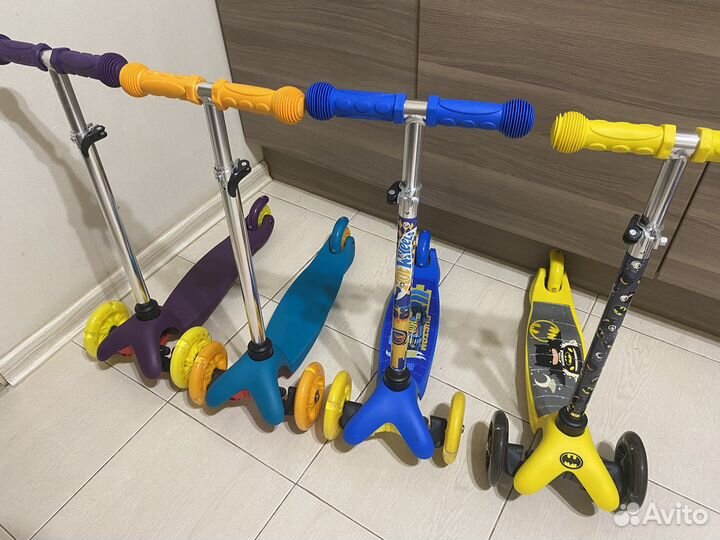 Самокат новый детский трехколесный новый