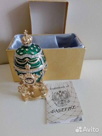 Яйцо шкатулка фаберже