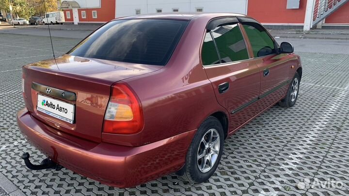 Hyundai Accent 1.5 МТ, 2006, 279 000 км