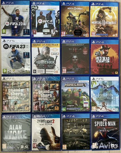 Игры ps5/ps4 продажа/обмен