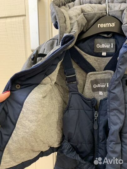 Зимний детский костюм/комплект Gulliver 80 размер