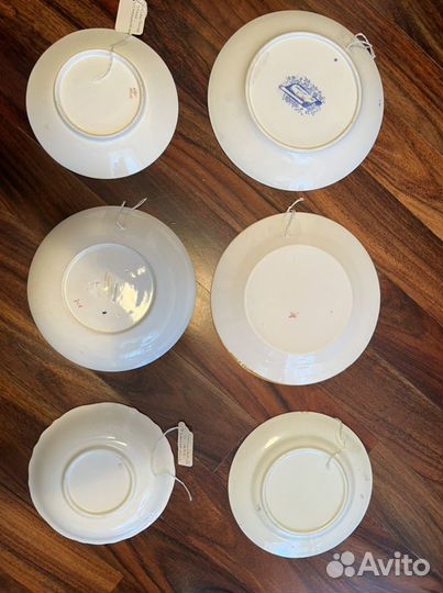 Фарфор,предметы сервировки,тарелки,винтаж,шинуаз