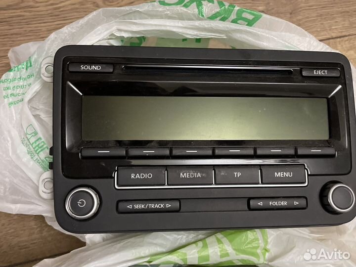 Магнитола volkswagen golf 6