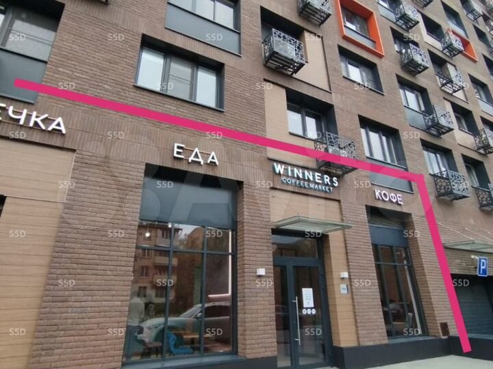 Сдам торговое помещение, 272 м²